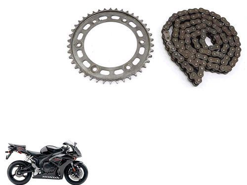 Corrente e Coroa Honda Cbr 1000 Rr 04-07