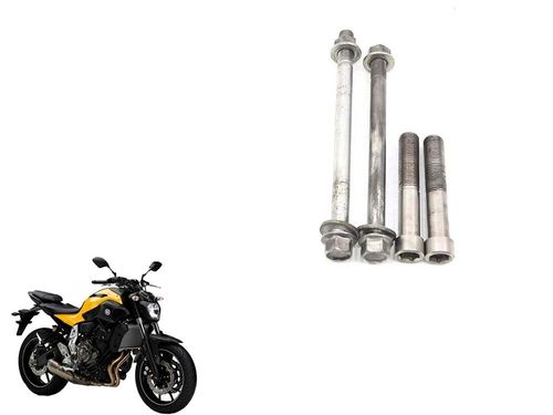 Kit Parafuso Fixação Motor Yamaha Mt 07 Mt07 16-18