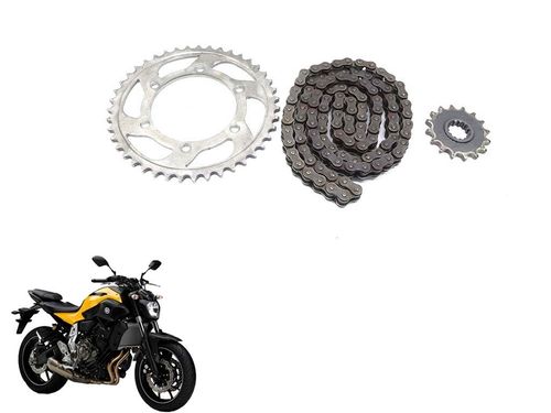 Kit Relação Com Retentor Yamaha Mt 07 Mt07 16-18