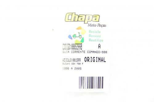 Guia Corrente Comando Suzuki Gsx 750 F Gsx750f 98-05