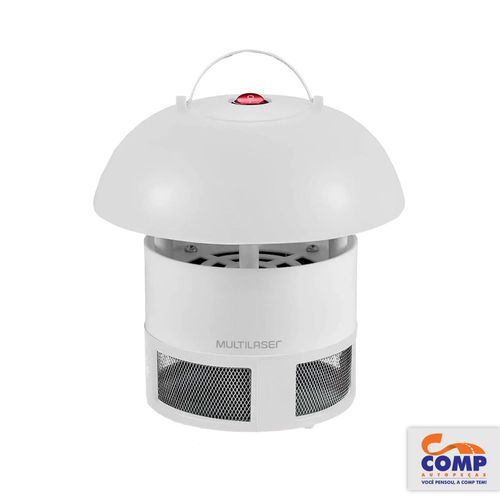 Lâmpada Led UV Mata Insetos Elétrico Branco Multilaser HC033