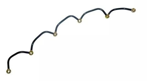 TUBO AGUA CABECOTE MB AXOR/ATEGO 906/926 6 OLHAL