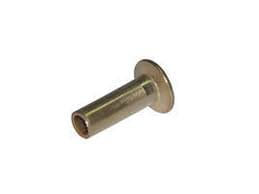 REBITE 10X12 FERRO LATONADO SEMI TUBULAR MILHERO