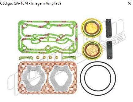 REPARO CABECOTE COMPRESSOR AR MB ACTROS 2CIL