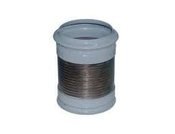 TUBO ESCAPE FLEXIVEL SC 124 S5 5' INOX 172MM