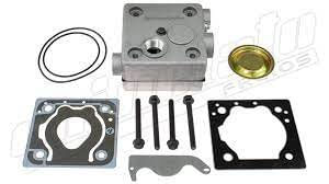 CABECOTE COMPRESSOR AR WABCO CARGO/VW 85MM C/CAVALO MARINHO - MONTADO