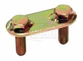 CHAPA FIXADORA COXIM INFERIOR CAPO SC 112/113 C/PARAFUSO