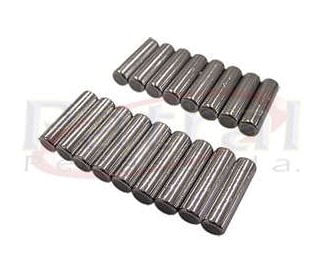 ROLETES PILOTO TOYOTA JOGO C/17 PCS
