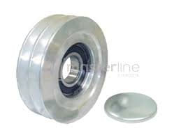 POLIA ESTICADOR NL C/ ROLAMENTO - ALUMINIO