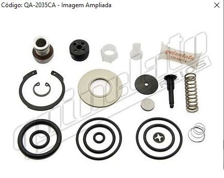 REPARO SECADOR AR APU MB 1218/1620/1938 96/. WABCO