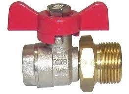 REGISTRO DE ESFERA 1/4 TANQUE AR MB/SC/NL C/ADAPTADOR 22MM