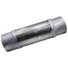 TUBO ESCAPE FLEXIVEL SAIDA ENCHIMENTO MB AXOR 2035/2040/2544/457 - INOX