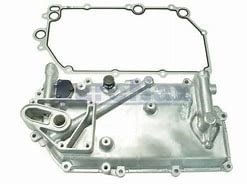 TAMPA RADIADOR OLEO MOTOR SC 114/124/S4 - ALUMINIO