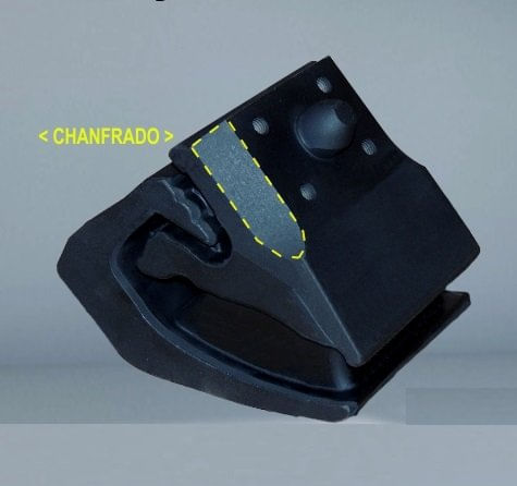 COXIM DT MOTOR SC 124/S5/P/G/R DC16 NTG 19/... V8 - C/CHANFRO