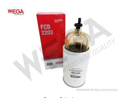FILTRO COMBUSTIVEL SEPARADOR AGUA STRALIS/CUMMINS ISC/ MWM X12 C/COPO