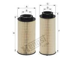 FILTRO COMBUSTIVEL SC 124/S5 NTG 19/... USA C/ FCD0971 - 25X94X42