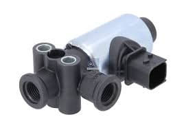 VALVULA SOLENOIDE FREIO MOTOR MB ACCELO/ATEGO/AXOR/ACTROS PLUG QUADRADO