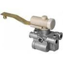 VALVULA NIVEL SUSPENSAO LD MB O370/O400/O500/OH1421/ONIBUS - HASTE 175MM