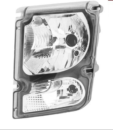 FAROL LE VOLVO VM 240/260/270/310/330 06/13 USA LAMPADA H4 - CARCACA CINZA