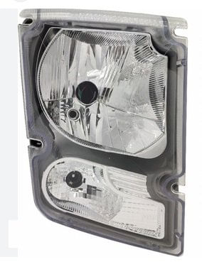 FAROL LD VOLVO VM 240/260/270/310/330 06/13 USA LAMPADA H4 - CARCACA CINZA