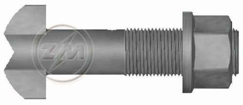 CJ PARAFUSO RODA 20 X 85 CARRETA RANDON 88/... CH27 ROSCA FINA