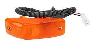 LANTERNA DT LATERAL PISCA DAF C/CONECTOR AMARELA