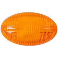 LENTE LANTERNA LATERAL IVECO TECTOR AMARELA