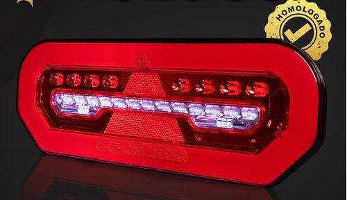 LANTERNA TR CARRETA/TRUCK LE OLOGO LED 12/24V