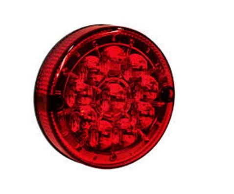 LANTERNA TR CARRETA LIBRELATO 110MM LED VERMELHA 2 POLOS