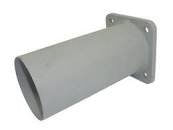 TUBO ESCAPE INTERMEDIARIO C/FLANGE 4F FREIO MOTOR CARGO/VW 100MM INTERNO