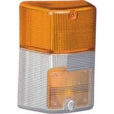 LENTE LANTERNA DT LE SC 112/113 - AMARELO/CRISTAL