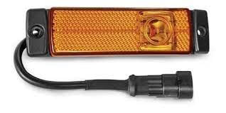 LANTERNA LATERAL DAF XF LED 24V AMARELA