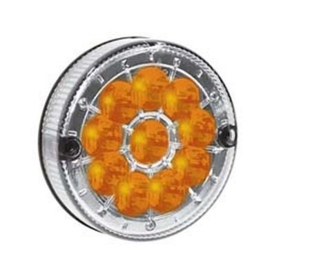 LANTERNA TR CARRETA LIBRELATO 110MM LED CRISTAL/AMARELO