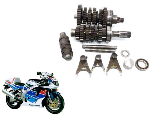Cambio Completo Suzuki Gsxr 750 Srad 96-00 C/detalhe (