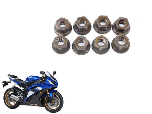 Porca Escap 8mm Yamaha R6 08-12