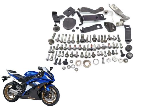 Kit Parafuso Chassis Yamaha R6 08-12