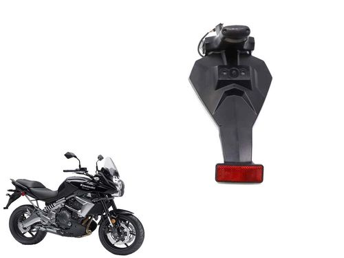 Para-lama Traseiro Sup/placa Kawasaki Versys 650 10-1