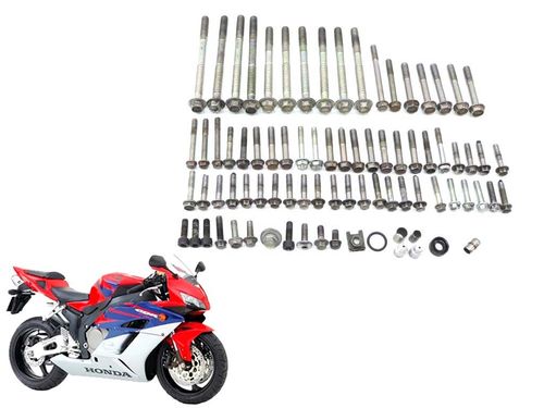 Kit Parafuso Carcaça Motor Honda Cbr 1000 Rr 04-0