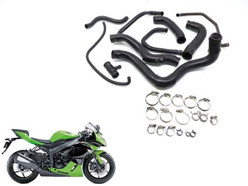Kit Mangueiras e Conexão Kawasaki Zx 6 Zx6 09-1