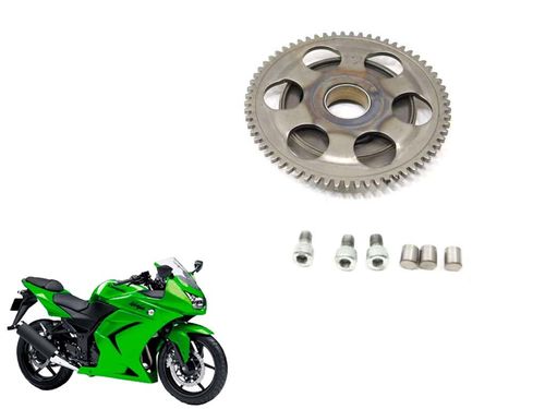Placa Partida Completa Kawasaki Ninja 250 R 08-1