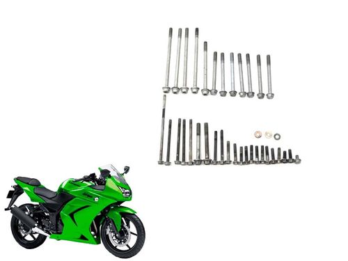 Kit Parafuso Carcaça Motor Kawasaki Ninja 250 R 08-1