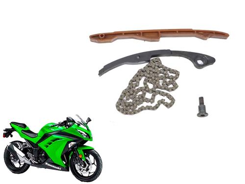 Corrente Comando Guia e Tensor Kawasaki Ninja 300 13-1