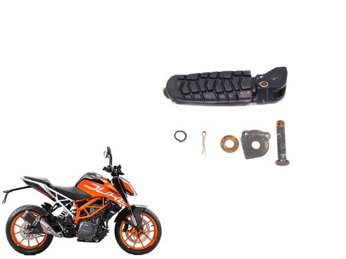 Pedaleira Traseira Esquerda Ktm Duke 390 Duke390 18-2