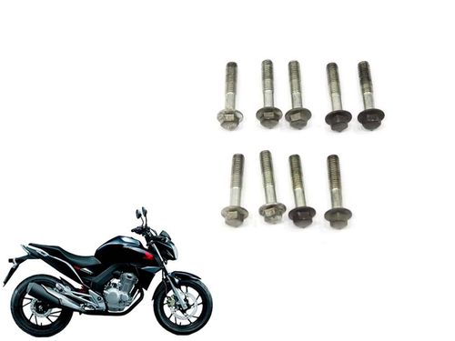 Parafuso Tampa Esquerda Motor Honda Cb 250 F Twister 16-1