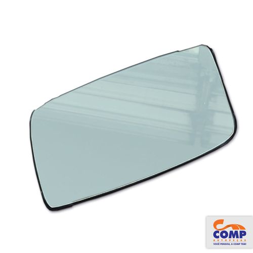 Lente de Espelho Retrovisor + Base Suporte Esquerdo Gol Parati Voyage 1988 até 1992 Blawer Lado Motorista Qualidade Segurança 7003