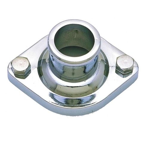 Entrada Água Pescoço Cromado Mopar Small Block - TRANS DAPT