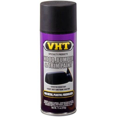 Tinta Spray para Para Choque - Retrovisor - Maçaneta - Preta - VHT