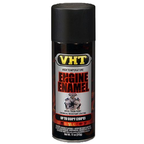 Tinta Spray Para Motor Preto Fosco 288°C - VHT