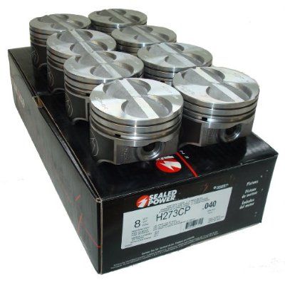 Jogo de Pistão Hipereutetico para Chevrolet V8 350 - 0.030 com Anéis - SPEED PRO