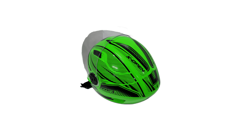 Capacete fw3 x open neon verde 58